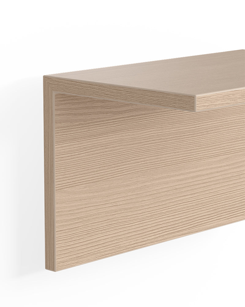 Display Oak - 61cm lentyna su uosio medienos raštu